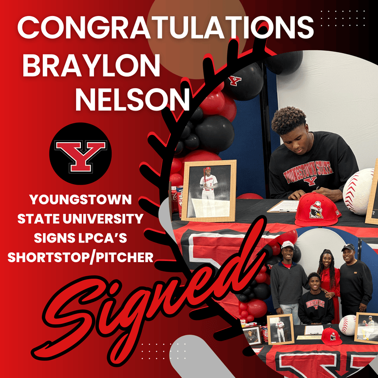 Braylon Nelson Signed 4 Year Scholarship with Youngstown University